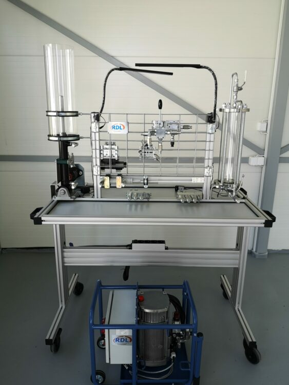 rdl hydraulics didactic. stand 563x750 - Didactic stand